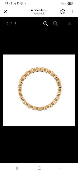 Vand inel eternity cu diamante naturale