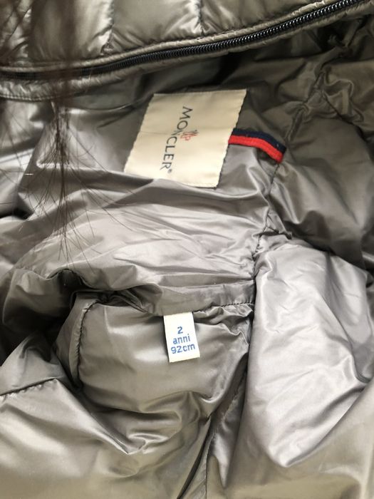 Комбинезон Moncler оригинал, пух, 18-24 мес