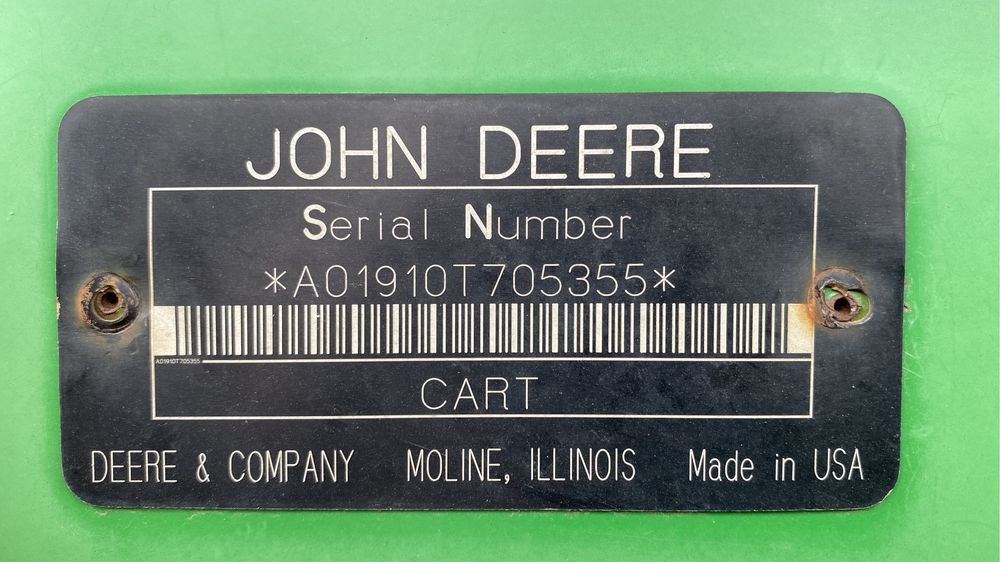 Посевной комплекс Джон Дир, 1830, культиватор.