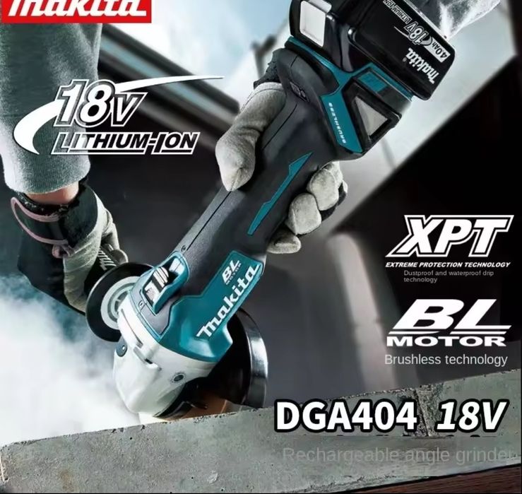 Flex turație reglabila 125mm DGA404 compatibil Makita 18v brushless