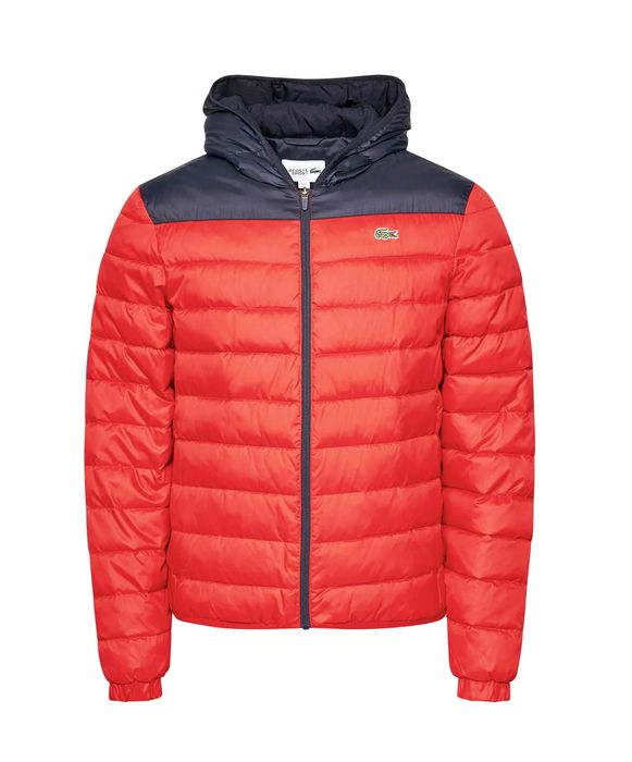 Lacoste Sport Hooded Water-Resistant Quilted Jacket ОРИГИНАЛ мъжко яке