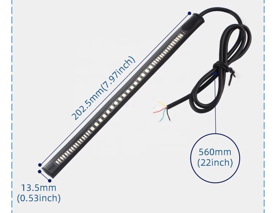 Мотор стоп бягащ мигач динамичен лед лента led крушки