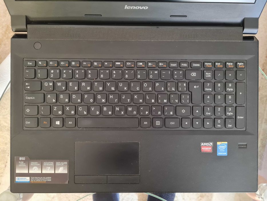 Лаптоп Lenovo B50-80, 15.6',  8 GB RAM, 256 GB SSD , 1 TB HDD, 2 Core
