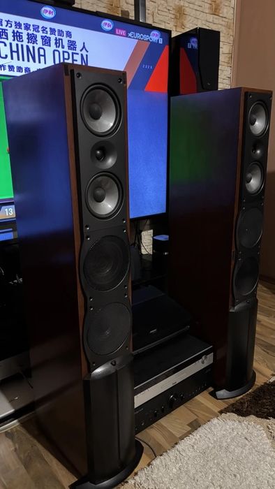 Infinity OVERTURE 3 Boxe High-End PASIVE Made in SUA Preț de MAGAZIN 2800 Dolari 60Kg