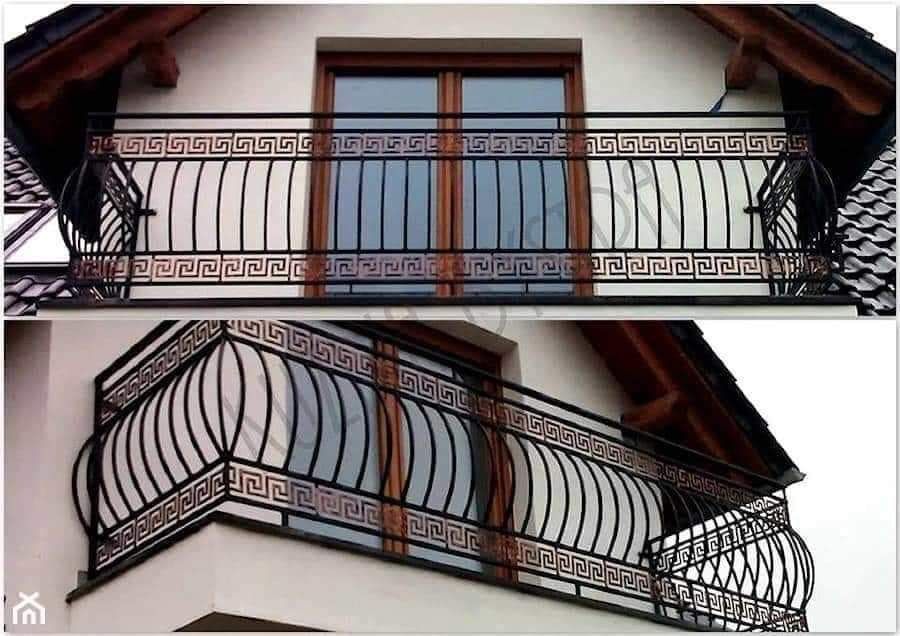 Balustrade din fier forjat