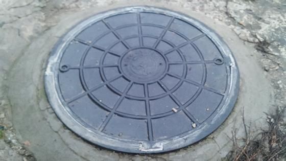 Установка септиков.