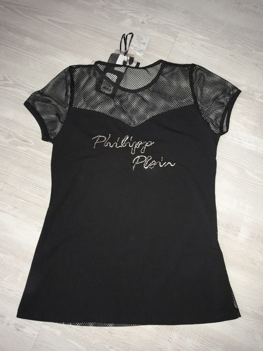 Блуза с мрежеста гръб