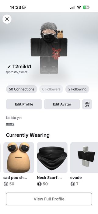 Продам акаунт в роблокс