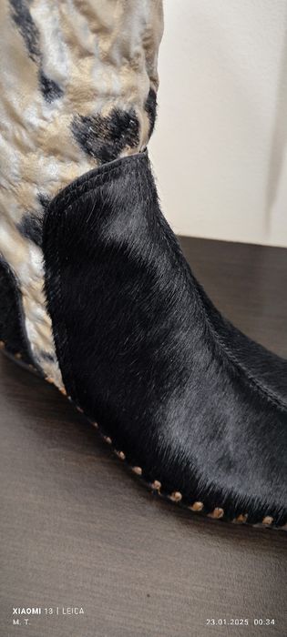 Ботуши от естествена кожа Италиански ръчно изработени