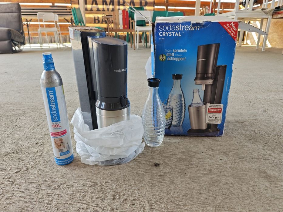 Pachet Complet SodaStream Crystal Titan