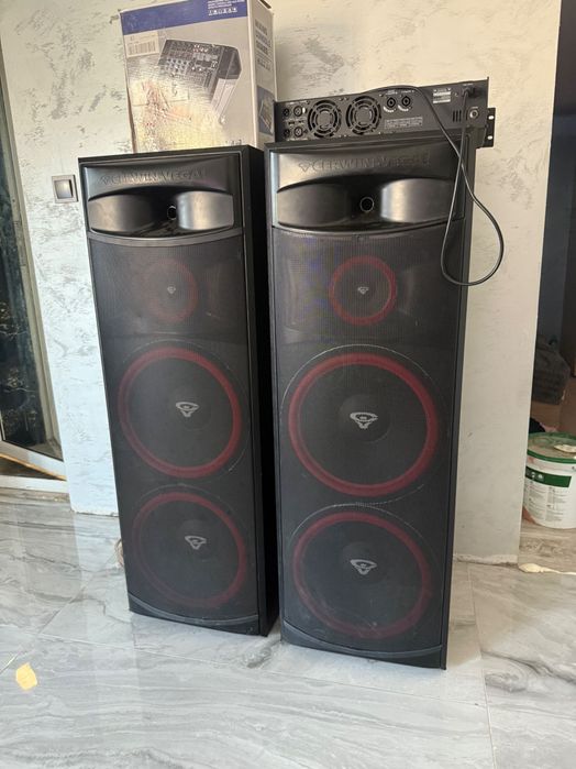 тонколонйте са в перфектно състоянйе cerwin vega