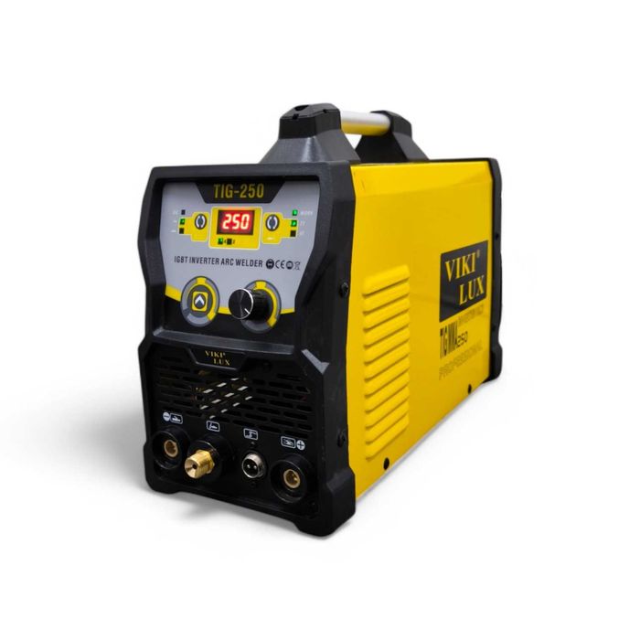 Електрожен инверторен VikiLux TIG/MMA 250A с аргон Yellow