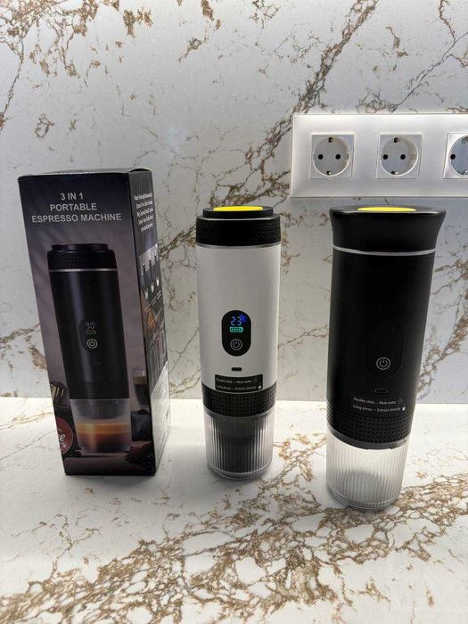 Преносима кафемашина 3 в 1 , 20 бара, Дисплей! Съвместима с капсули Dolce Gusto и Nespresso. ГАРАНЦИЯ!