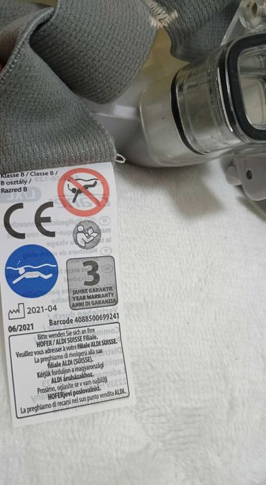 НОВИ! Маска с шнорхел за гмуркане + очила CRANE,  размер L/XL