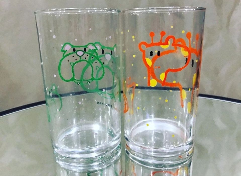 стаканы жираф и будльлог