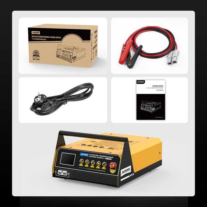 Захранване за програмиране, Jump Starter и Smart зарядно, Autool EM365