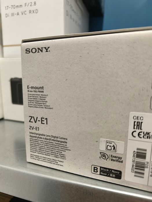 Sony ZV-E1 body Full frame фотоаппарат