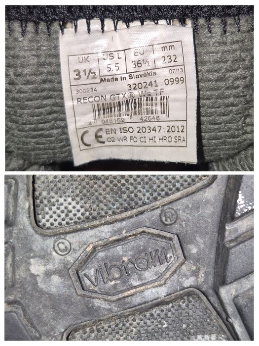 Ghete Tehnice  profesionale Lowa Recon GTX WS Gore-Tex, Vibram - 36,5