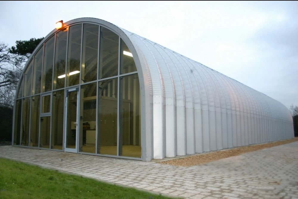 Ангар разворный Безкаркасный Арочный