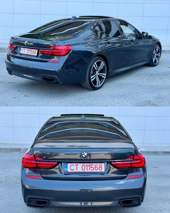 BMW seria 7 730D 2018 / M pack / Laser / Trapa / Inc + vent / Fara daune / Individual / Masaj / Harman Kardonn / Parcare din cheie / Rar efectuat