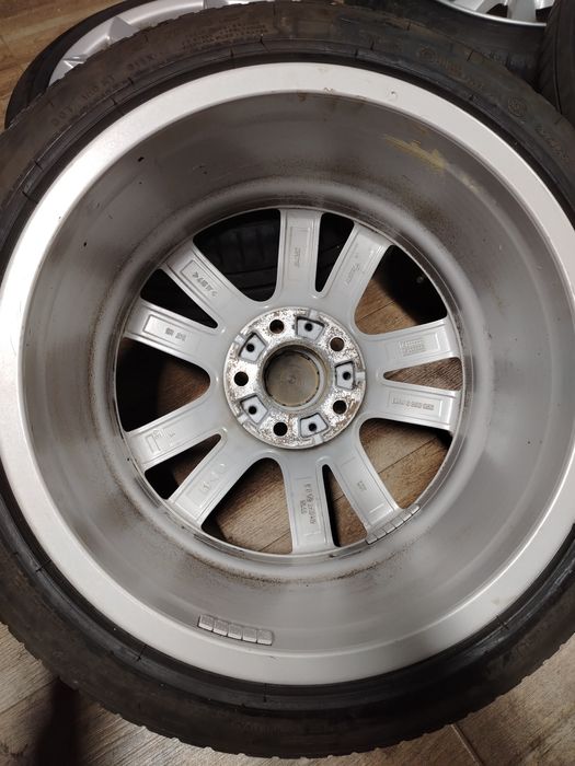 Jante R18 5x120 BMW echipate cu anvelope premium dot 2024 + senzori de