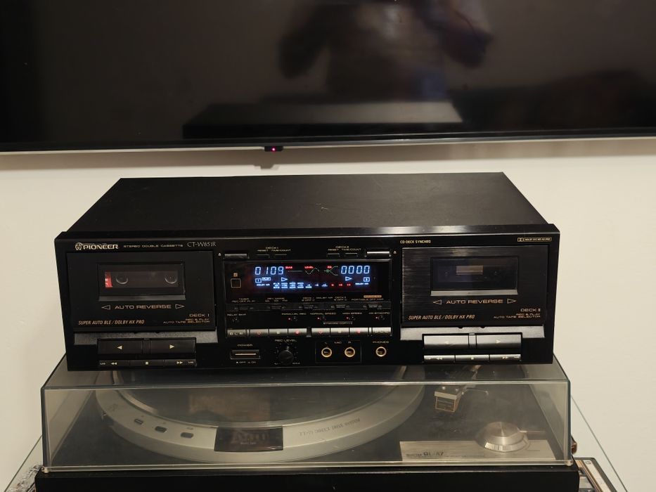 Pioneer ct w 851r dublu deck