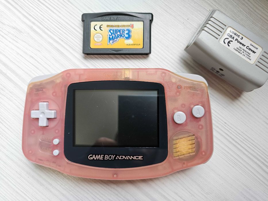 Nintendo Game Boy Advance Pink Clear