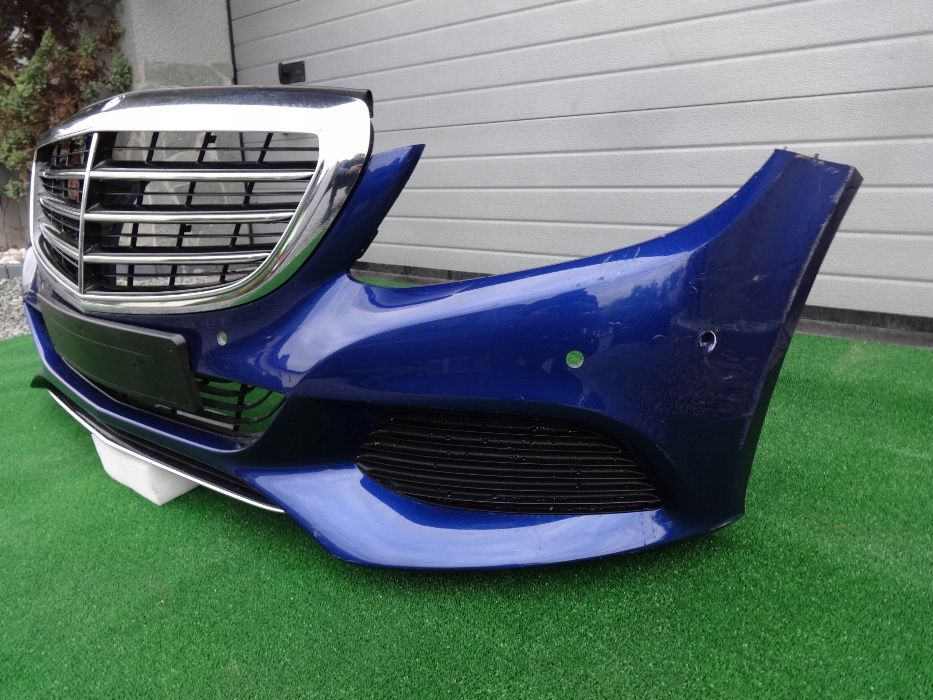 Mercedes W205 C class bara fata grila crom scheleti elegance