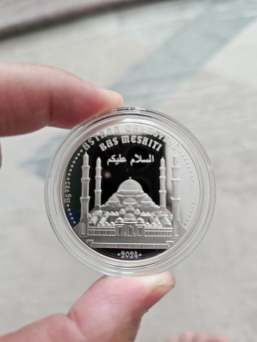 Монеты серебро Казахстана