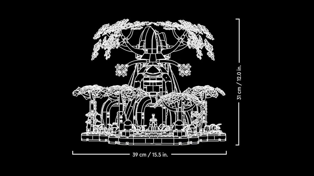 LEGO Легендата за Зелда, Страхотно дърво Деку 2 в 1, 77092, 2500 части