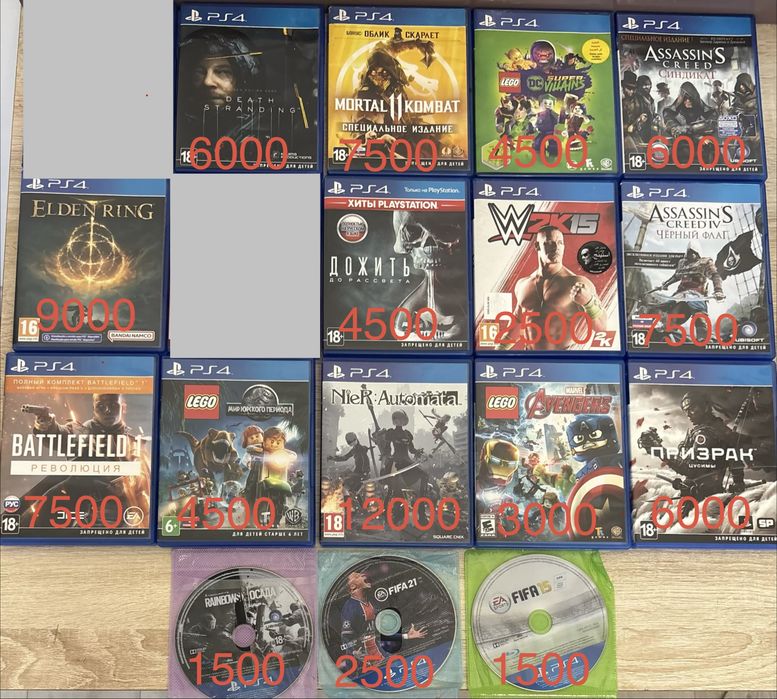 Игры playstation 4