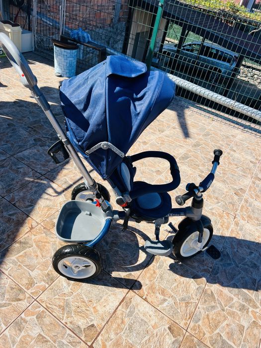 Многофункционална триколка Little Tiger-Sun Baby- Blue