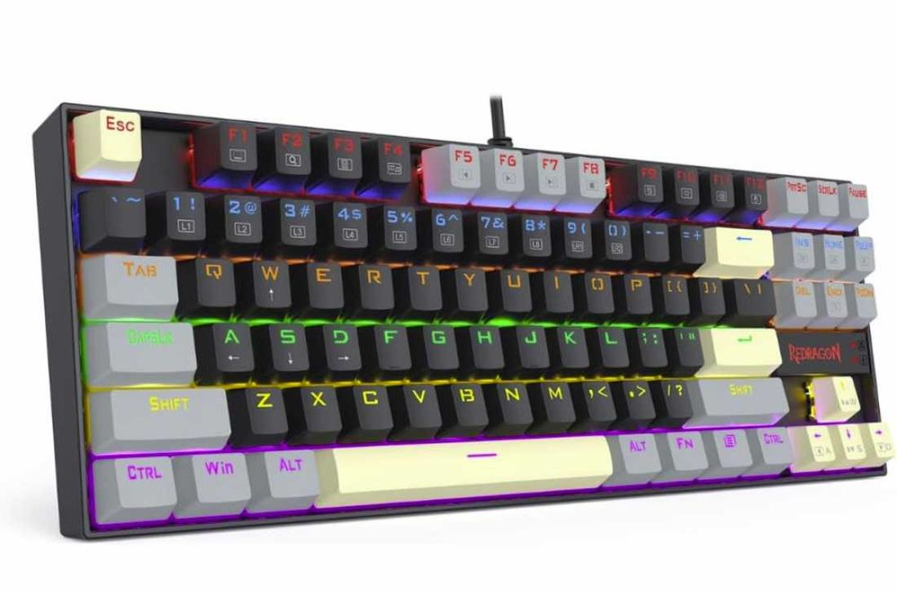 Проводная клавиатура Redragon KUMARA-Легенда Игровых клубов   RU/EN