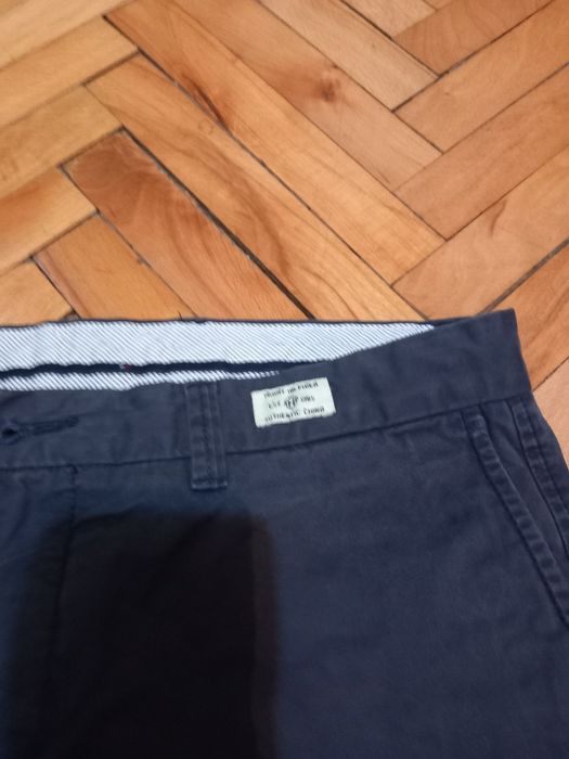 Панталон Tommy Hilfiger цвят син размер 34