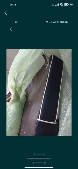 Canapea coltar Soprano piele neagra ecologica