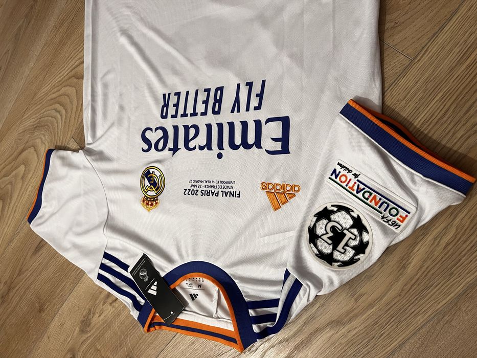 Tricou de fotbal Real Madrid Toni Kroos 8 finala Champions League 2022 Marime M Adidas nou