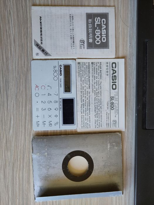 Calculator casio sl-800