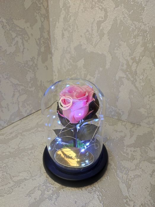 Подарок девушке! Роза в колбе Алматы оригинал