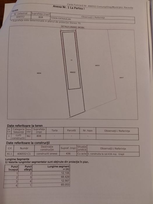 Vând clădire fost grajd CAP