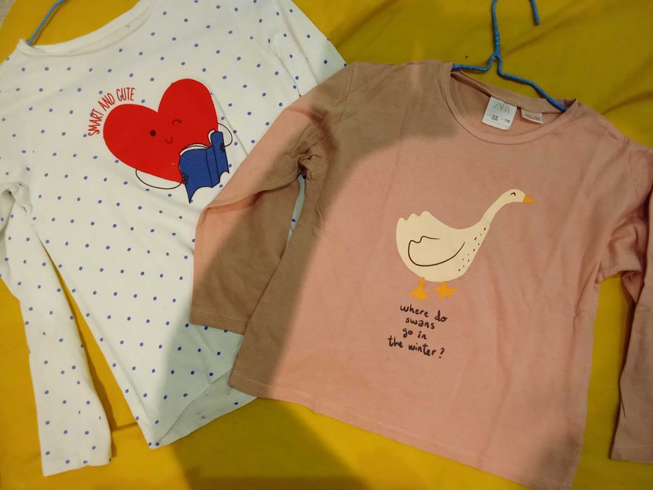 5 комплекта момиче 5-6  г.- 20 лв.