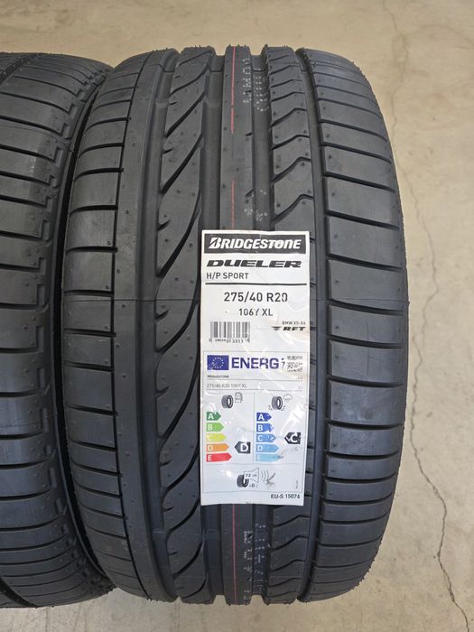 275/40/20 & 315/35/20 4бр.BRIDGESTONE DUELER H/P SPORT-RFT-BMW