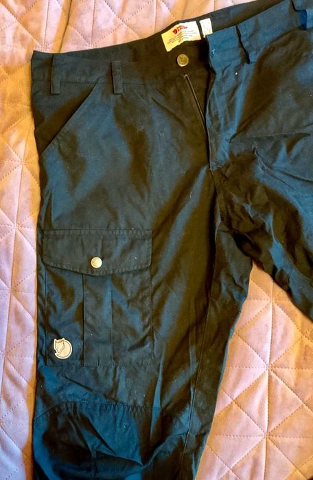 Мъжки панталон Fjällräven G-1000, размер 46 (S), черен, като нов