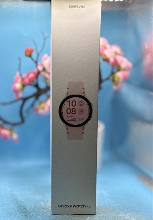 НОВ!!! Смарт часовник Samsung Galaxy Watch FE, 40mm, Pink Gold