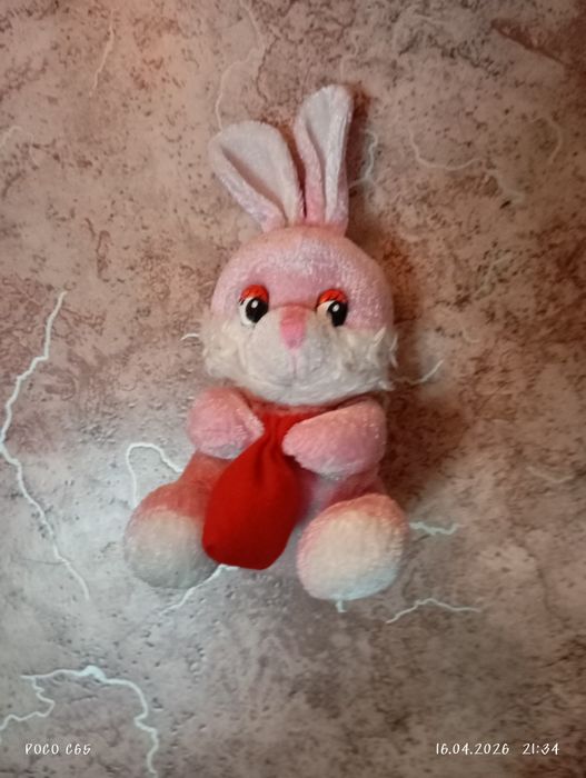 Мягкая игрушка зайчик