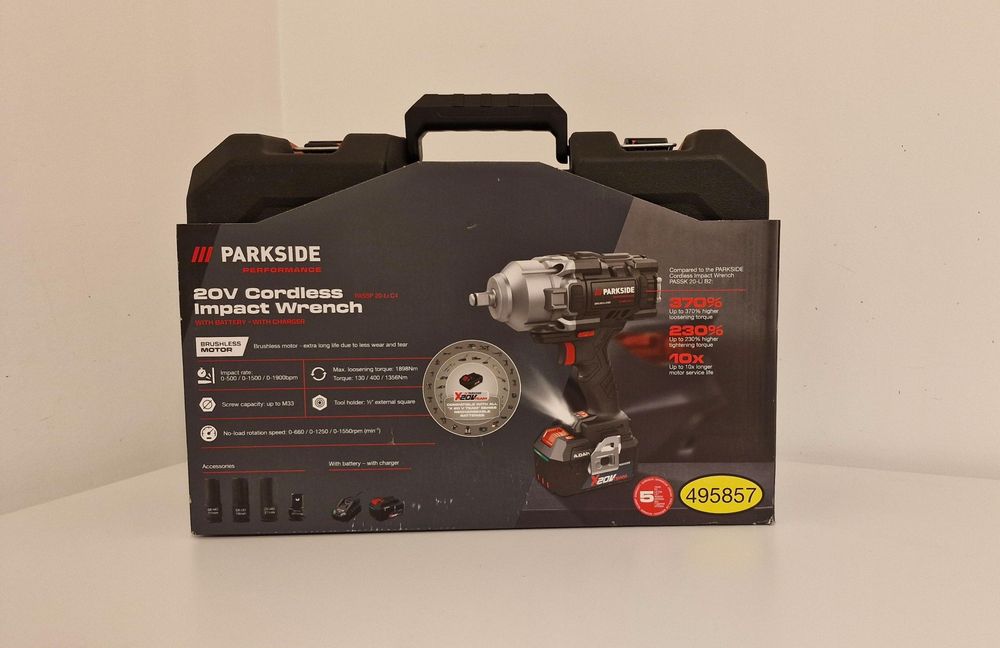 Masina de insurubat cu impact Parkside PASSP 20-Li C4 20V
