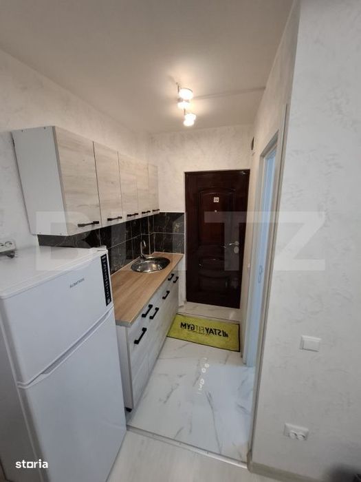 Garsoniera de inchirat, 17 mp, zona Bularga