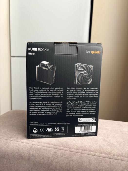 Кулер для процессора Кулер be quiet PURE ROCK 3