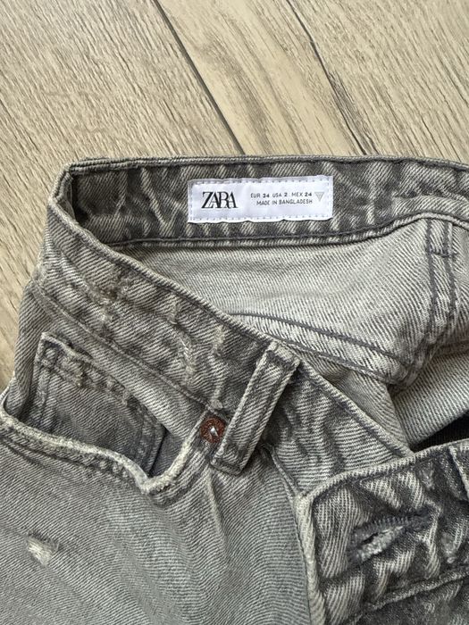 Сиви къси дънкови панталонки Pull&Bear
