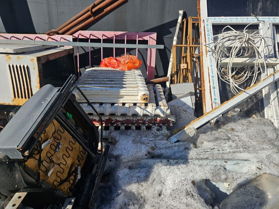 Батареи чугунные б/у