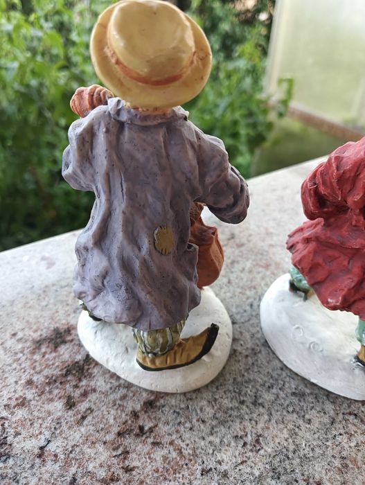 Set de 2 clovni muzicanti
